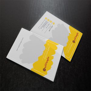 طرح لایه باز کارت ویزیت رستوران