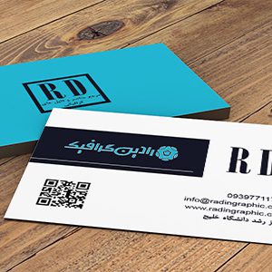 طرح لایه باز کارت ویزیت ساده