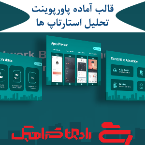 قالب آماده پاورپوینت تحلیل استارتاپ ها PPT-1061