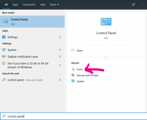 نصب فونت در فتوشاپ