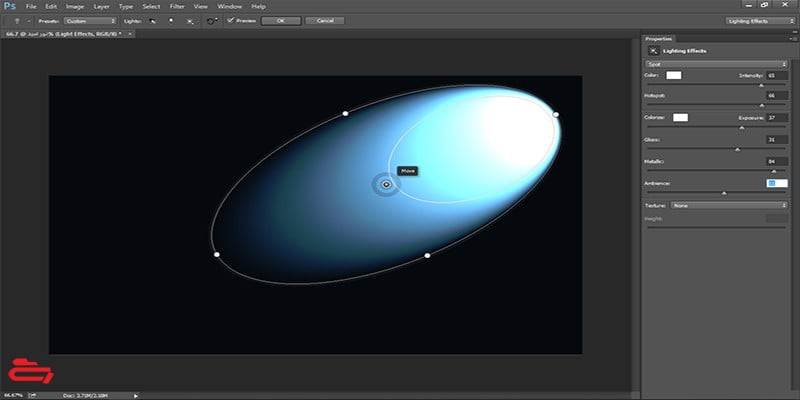 پس زمینه نور امید