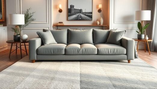 مبل طوسی با چه فرشی ست می شود؟